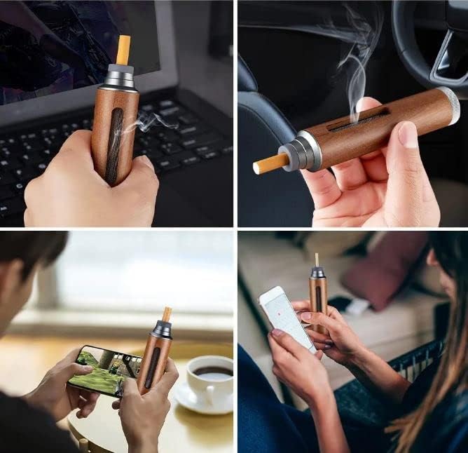 Mokshith Portable Mini Ashtray – Compact for Home, Office, & Car
