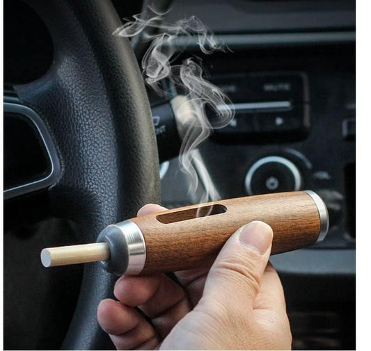 Mokshith Portable Mini Ashtray – Compact for Home, Office, & Car