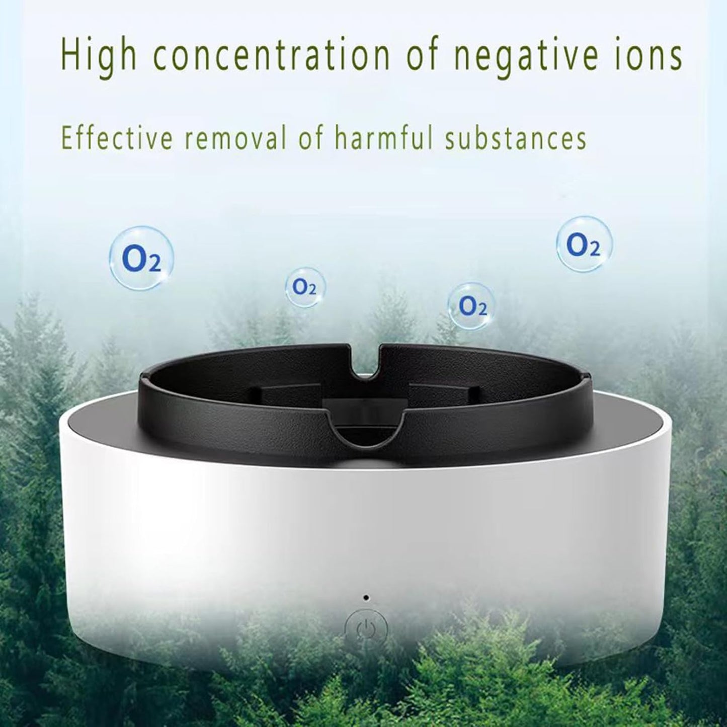 2-in-1 Smokeless Ashtray & Air Purifier | Quiet & Electronic