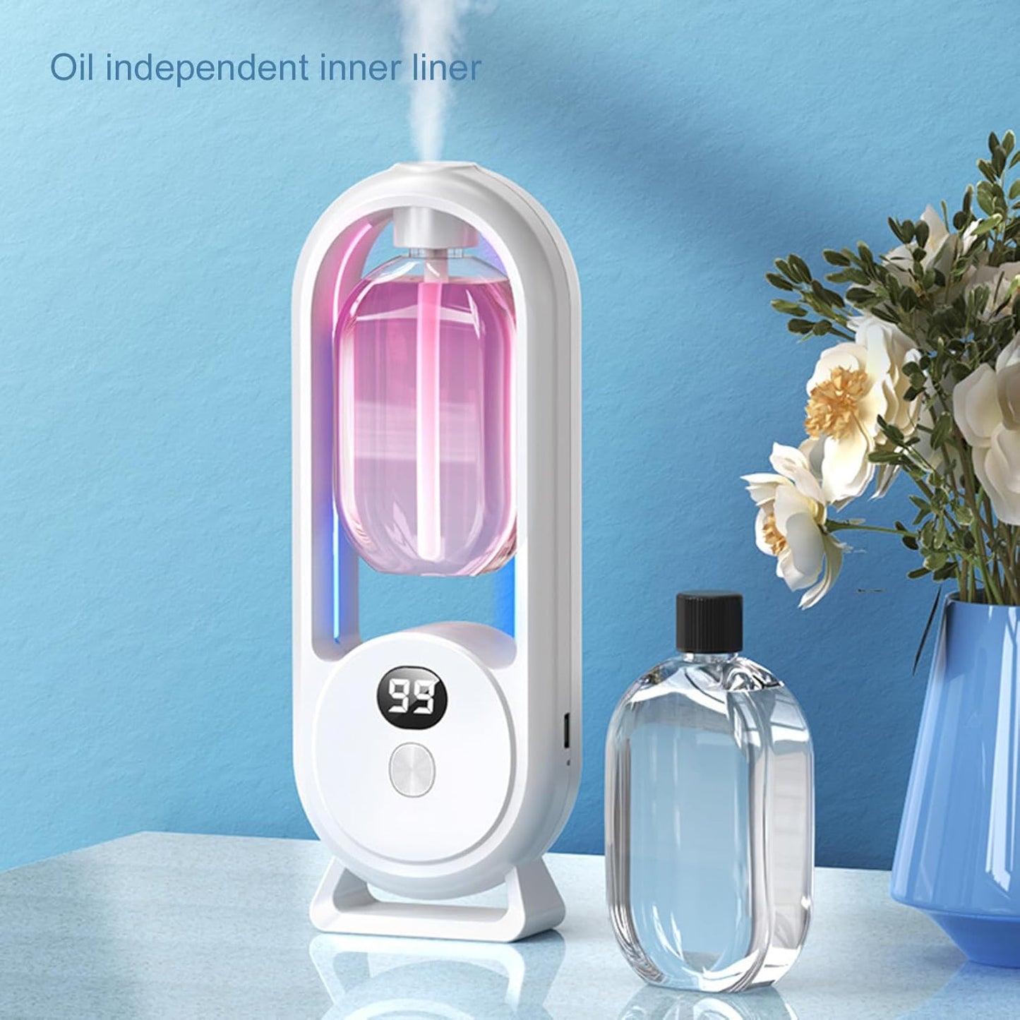 Rechargeable 5-Mode Essential Oil Diffuser | Modern & Cordless