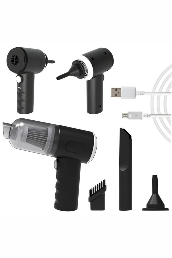 3-in-1 Portable Vacuum & Air Duster | Cordless & Powerful