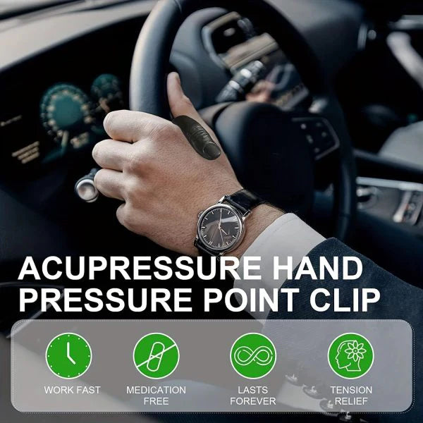 Acupressure Point Clip | Natural Headache & Stress Relief