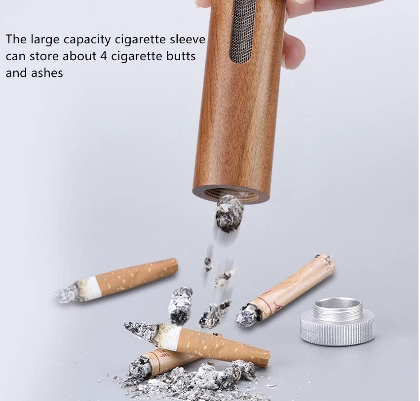 Mokshith Portable Mini Ashtray – Compact for Home, Office, & Car