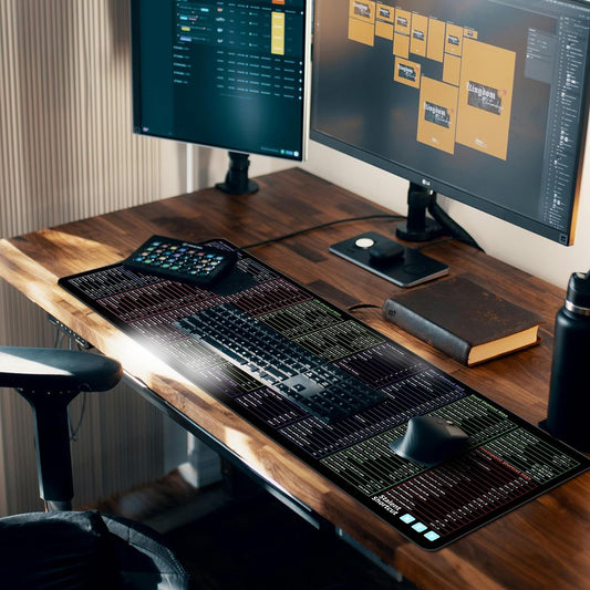 Shortcut Keyboard Mat Office Ps Lock Edge Cad/wo/ai/excel/cdr/ppt Keyboard Table Mat Consignment