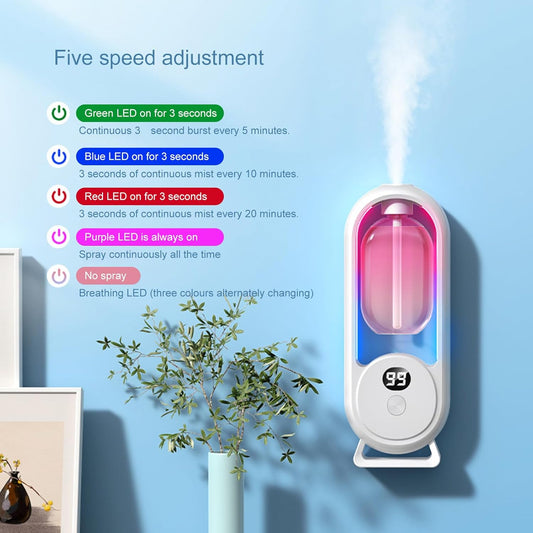 Rechargeable 5-Mode Essential Oil Diffuser | Modern & Cordless